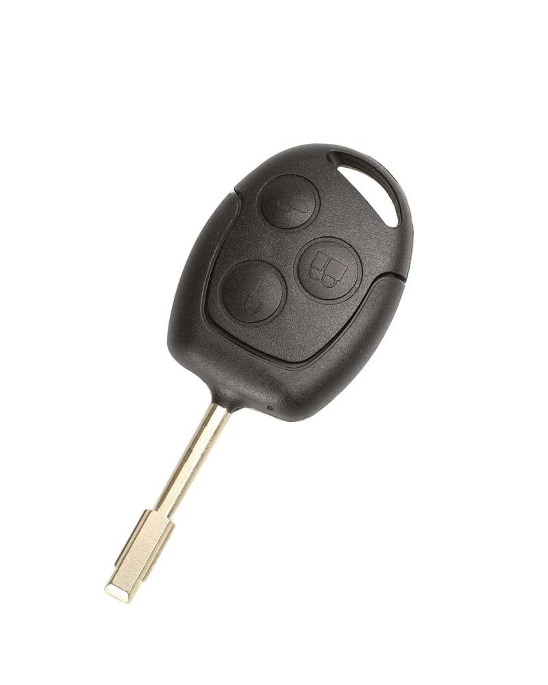 Funkschlüsseletui 3 Tasten Fernbedienung Autoschlüssel Shell Fall Fob Abdeckungen Für Ford Für Focus Für Mondeo Für Festiva Für Fusion Für Anzug Für Fiesta Für KA Autoschlüsselgehäuse(Fo20) von SHUGWA