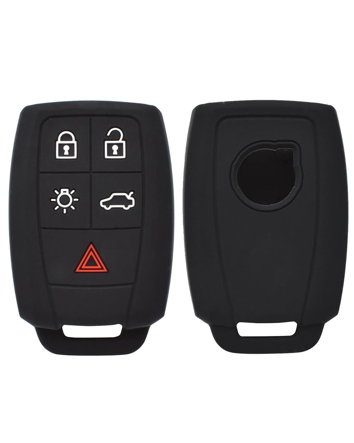 Funkschlüsseletui Autoschlüsseletui Für XC90 C70 Für S60 D5 V50 S40 C30 Abdeckung Keyless Remote Fob Shell Skin Schlüsselanhänger Schlüsselanhängerhalter Autoschlüsselgehäuse von SHUGWA