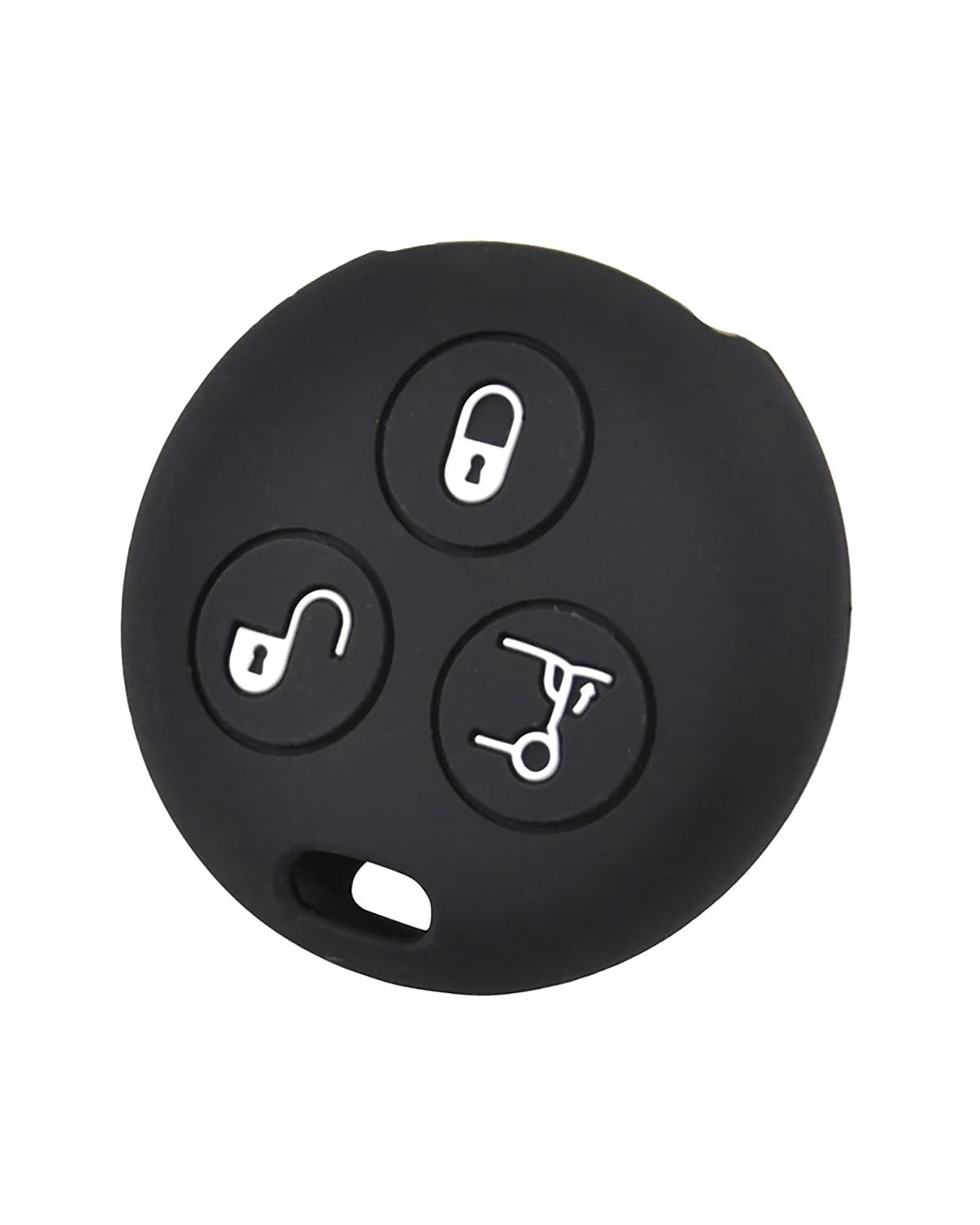 Funkschlüsseletui Für City Roadster Forfour Silikon Autoschlüssel Hülle Abdeckung Keyless Fob Shell Skin Schlüsselanhänger Schlüsselanhänger Halter Schutz Autoschlüsselgehäuse von SHUGWA