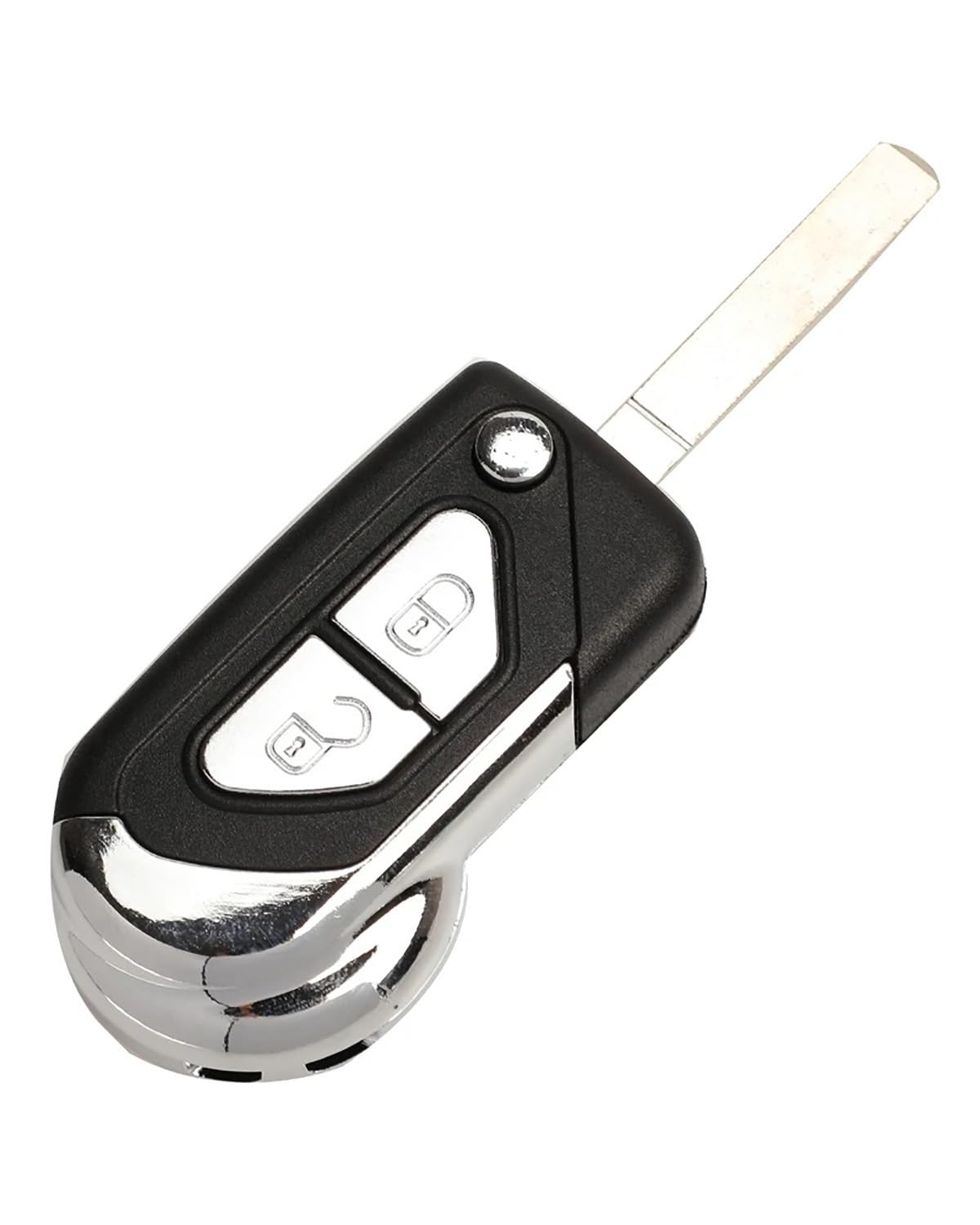 Funkschlüsseletui Remote 2 Tasten Flip Folding Auto Schlüssel Shell Fall Fob Abdeckung Für DS3 Uncut VA2 Schlüssel Gehäuse Abdeckung Autoschlüsselgehäuse von SHUGWA