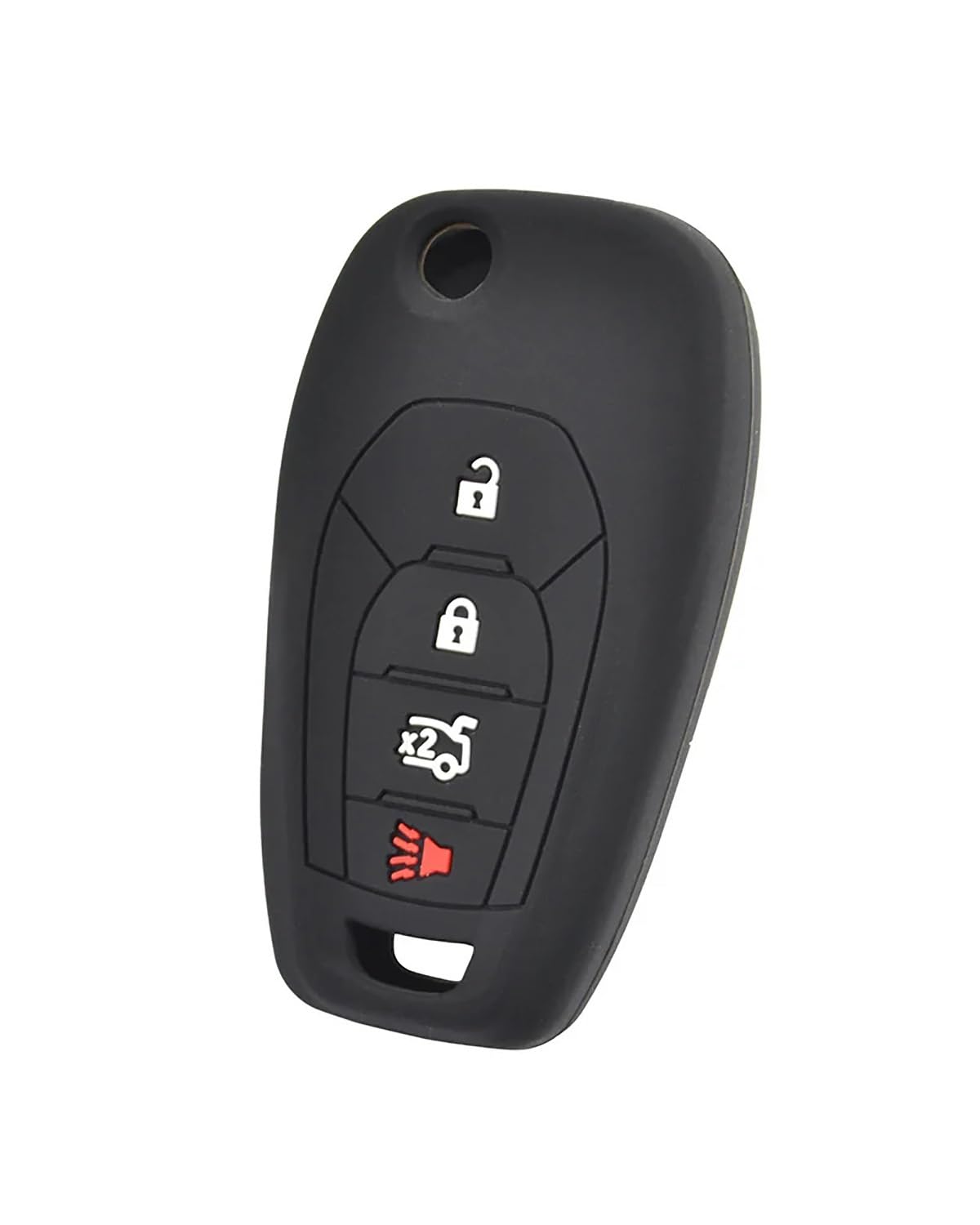 Funkschlüsseletui Silikon Auto Flip Schlüssel Fall Für Cruze 2016-2019 Abdeckung Keyless Remote Fob Shell Haut Schlüsselring Schlüssel Schutz Autoschlüsselgehäuse von SHUGWA