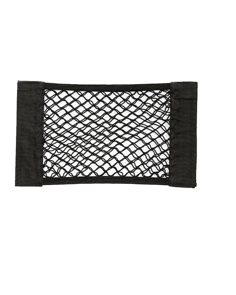 Gepäcknetz Auto Auto-Kofferraum-Aufbewahrungsnetz, Sitz-Elastikschnur, Magischer Aufkleber, Mesh-Aufbewahrungstasche, Organizer, Universal-Auto-Organizer Kofferraum Organizer(25x70cm) von SHUGWA