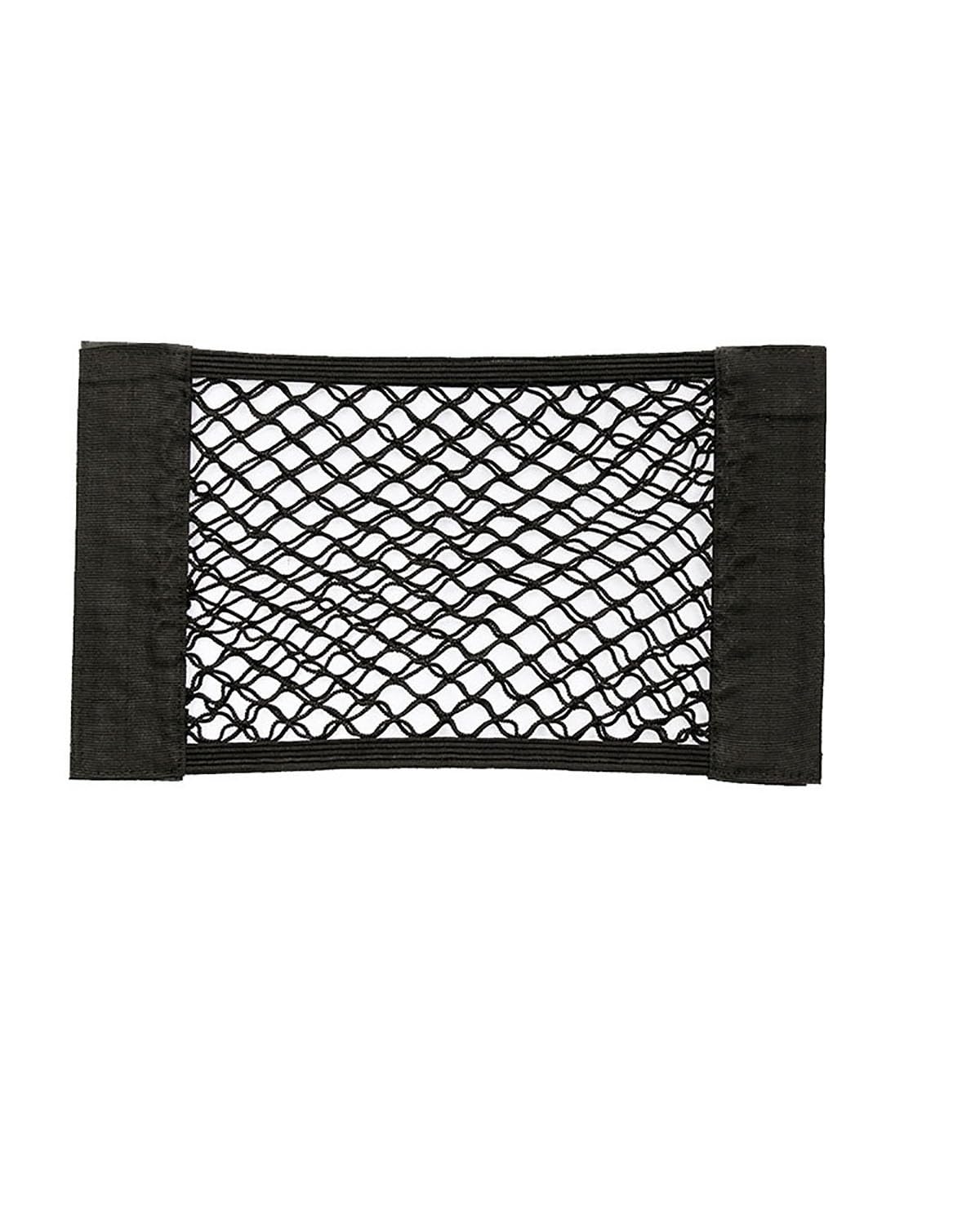 Gepäcknetz Auto Auto Kofferraum Aufbewahrungsnetz Sitz Elastische Schnur Netz Magischer Aufkleber Mesh Aufbewahrungstasche Organizer Universal Auto Organizer Kofferraum Organizer(25 x 40cm) von SHUGWA