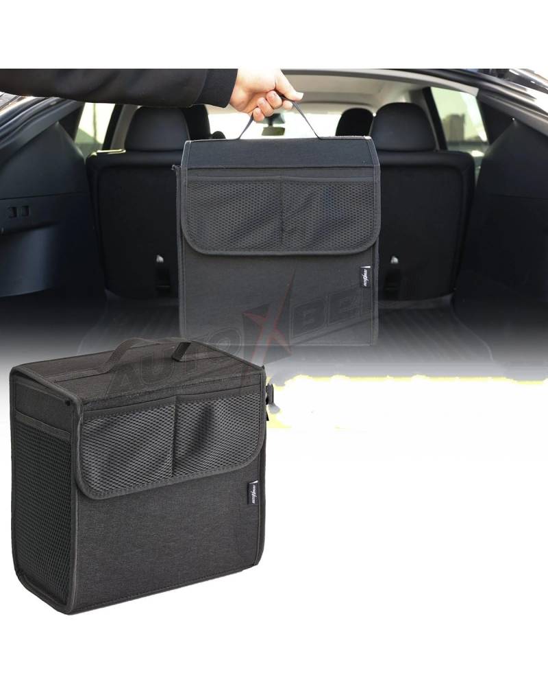 Gepäcknetz Auto Auto-Kofferraum-Aufbewahrungstasche Organizer Aufbewahrungsbox Werkzeughalter Aufräumen Mit Netztasche Für Reisen Im Auto Kofferraum Organizer von SHUGWA