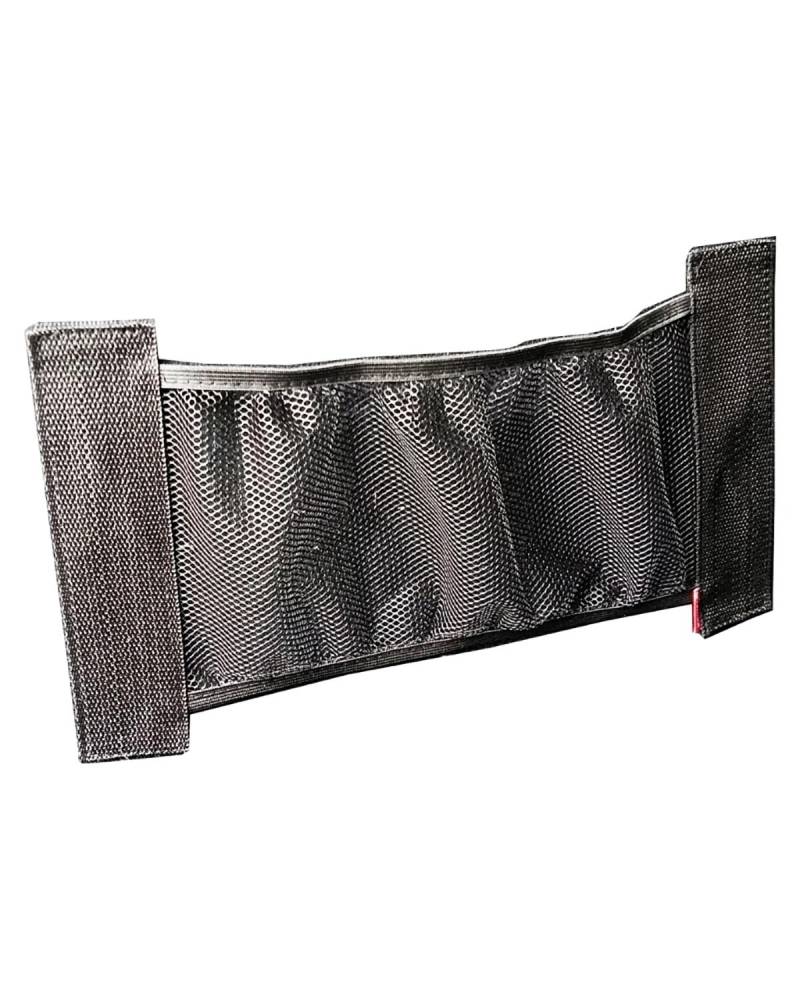 Gepäcknetz Auto Auto-Kofferraum Elastische Mesh-Tasche Feste Riemen Auto-Innen-Organizer Feuerlöscher Lagerung Net Tasche Sitz Zurück Befestigung Kofferraum Organizer(XL) von SHUGWA