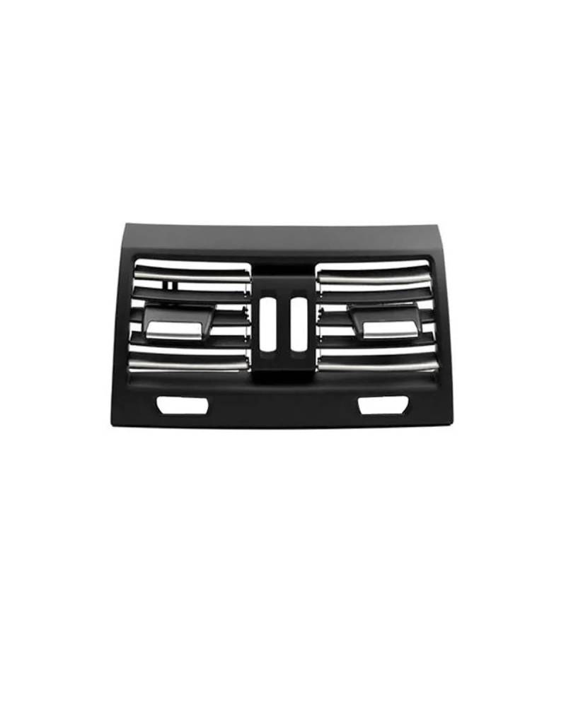 Grille Vent Klimaanlage 5 Series F10 F11 F18 520i 523i 2011-2017 LHD RHD Auto Vorne Hinten Klimaanlage Verchromt AC Vent Grille Outlet Cover Panel Auto Klimaanlage Vent(Model C with Chrome) von SHUGWA