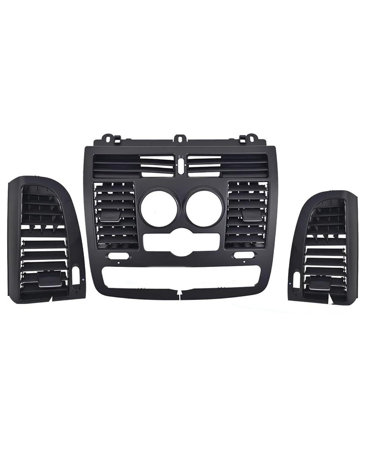 Grille Vent Klimaanlage Für Benz Vito Viano W636 W639 2004 2005 2006 2007 2008-2015 Auto AC Vent Grille Links Rechts Zentrale Air Vent Outlet Abdeckung Panel Auto Klimaanlage Vent(Model A 3PCS Set) von SHUGWA