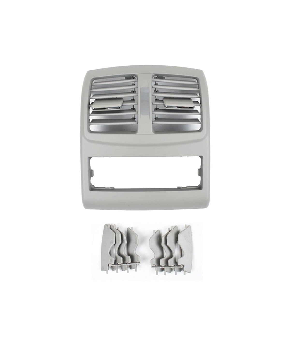 Grille Vent Klimaanlage Für Benz W212 E Klasse 2009 2010 2011 Erweiterte Version Hinten Mittelkonsole Flow Klimaanlage Outlet Vent Grill Abdeckung Auto Klimaanlage Vent(Gray) von SHUGWA