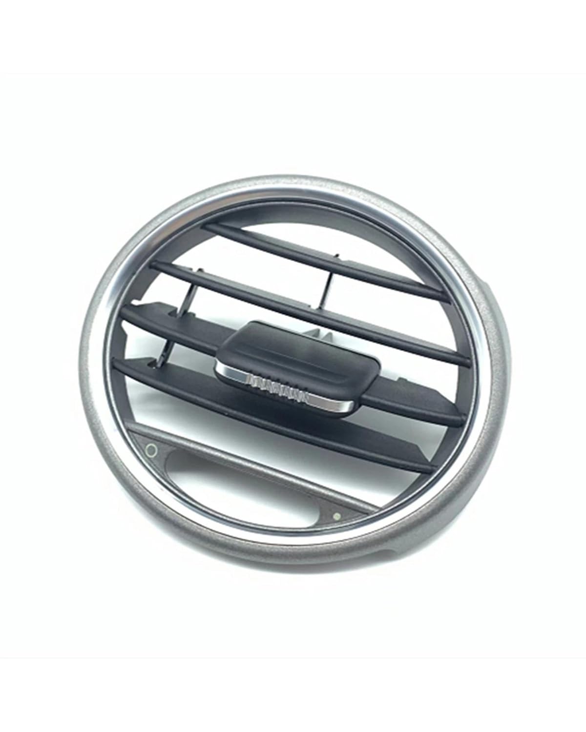 Grille Vent Klimaanlage Für Cayman Für Boxster 987 2006-2012 Auto Innen Dashboard AC Air Vent Outlet Grill Rahmen Trim Ersatz Auto A C Entlüftung(Chrome-Gray) von SHUGWA