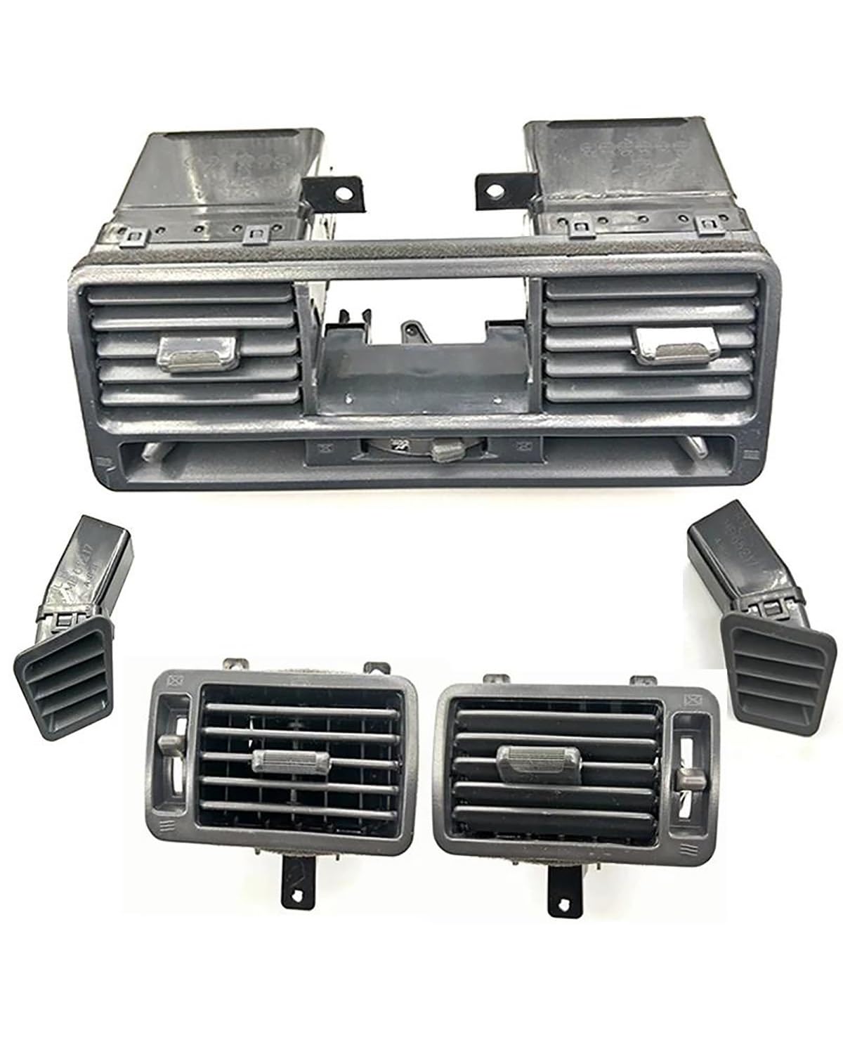 Grille Vent Klimaanlage Für MitsubishiES Für Pajero Für Montero 1998 1999 2000 2001 2002 2003 2004 2005 2006 2007-2016 Auto Dashboard Air Conditioner Outlet Vent Auto A C Entlüftung(A Set of 5pcs) von SHUGWA