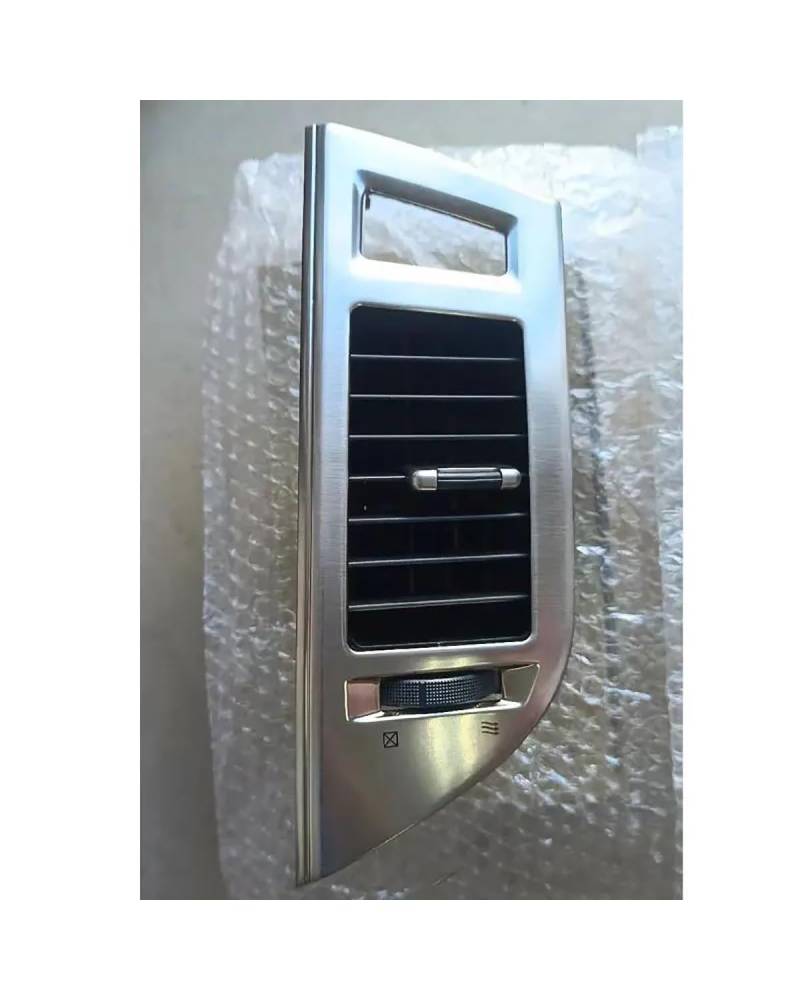 Grille Vent Klimaanlage Für Pajero Montero V87 V93 V95 V97 V98 2017 2018-2022 1PCS Silber Air Vent Outlet Instrument Panel Board AC Klimaanlage Auto Klimaanlage Vent(NO Buttons 1 Right) von SHUGWA