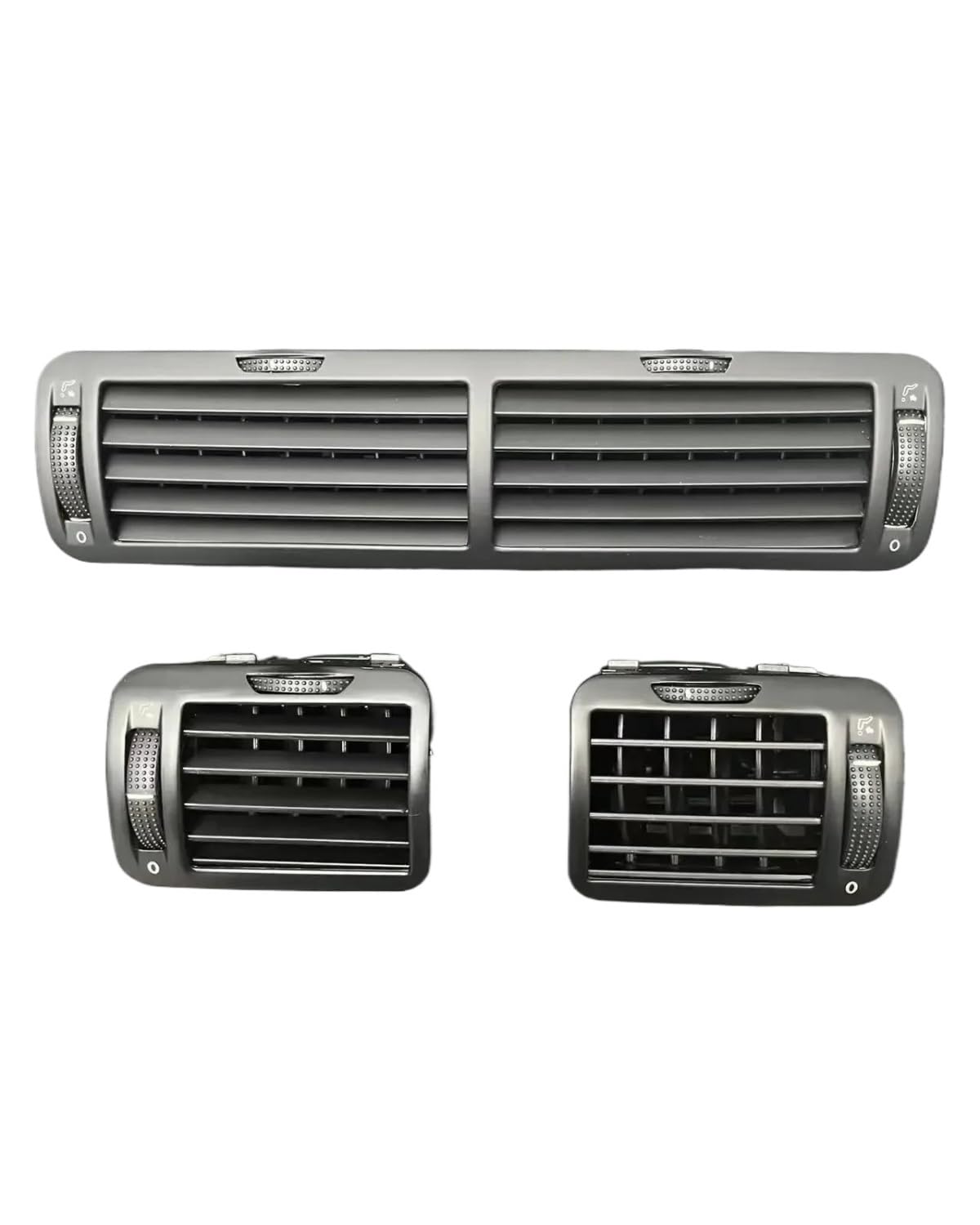 Grille Vent Klimaanlage Für Passat B5 1997 1998 1999 2000 2001 2002 2003 2004 2005 Auto Dashboard Center Konsole Air Vent Outlet AC Heizung Klimaanlage Vents Auto A C Entlüftung(A Set 3 pcs) von SHUGWA