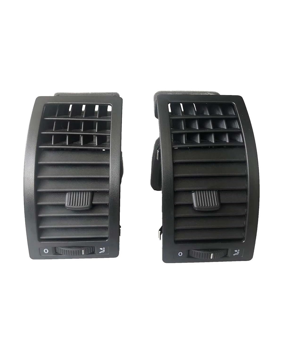 Grille Vent Klimaanlage Für Polo MK4 9N 2002 2003 2004 2005 2006 2007 2008 2009 1 Stück Schwarz Links Rechts Dash Auto AC Air Outlet Vent Auto A C Entlüftung(1 Pair) von SHUGWA