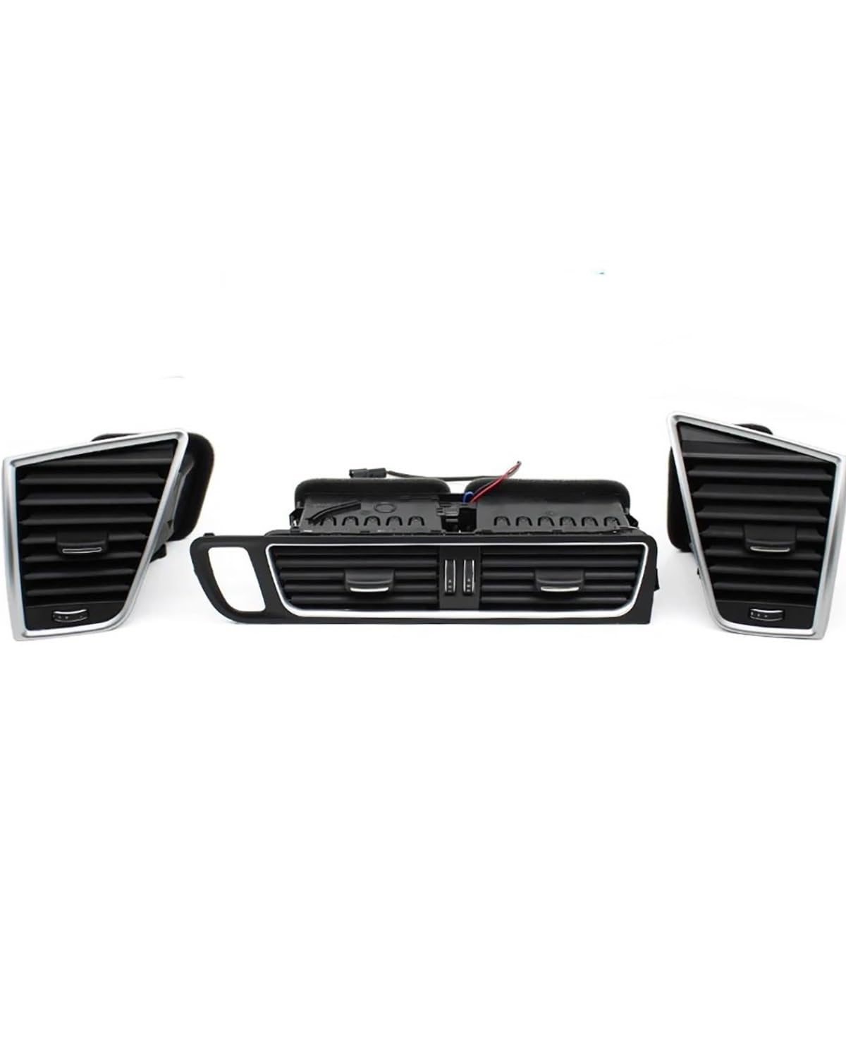 Grille Vent Klimaanlage Für Q5 2009-2018 8R1820951 8R1820901 8R1820902 LHD Auto Front Dashboard Mitte Links Rechts AC Vent Outlet Grille Montage Auto A C Entlüftung(LHD 3PCS Set) von SHUGWA