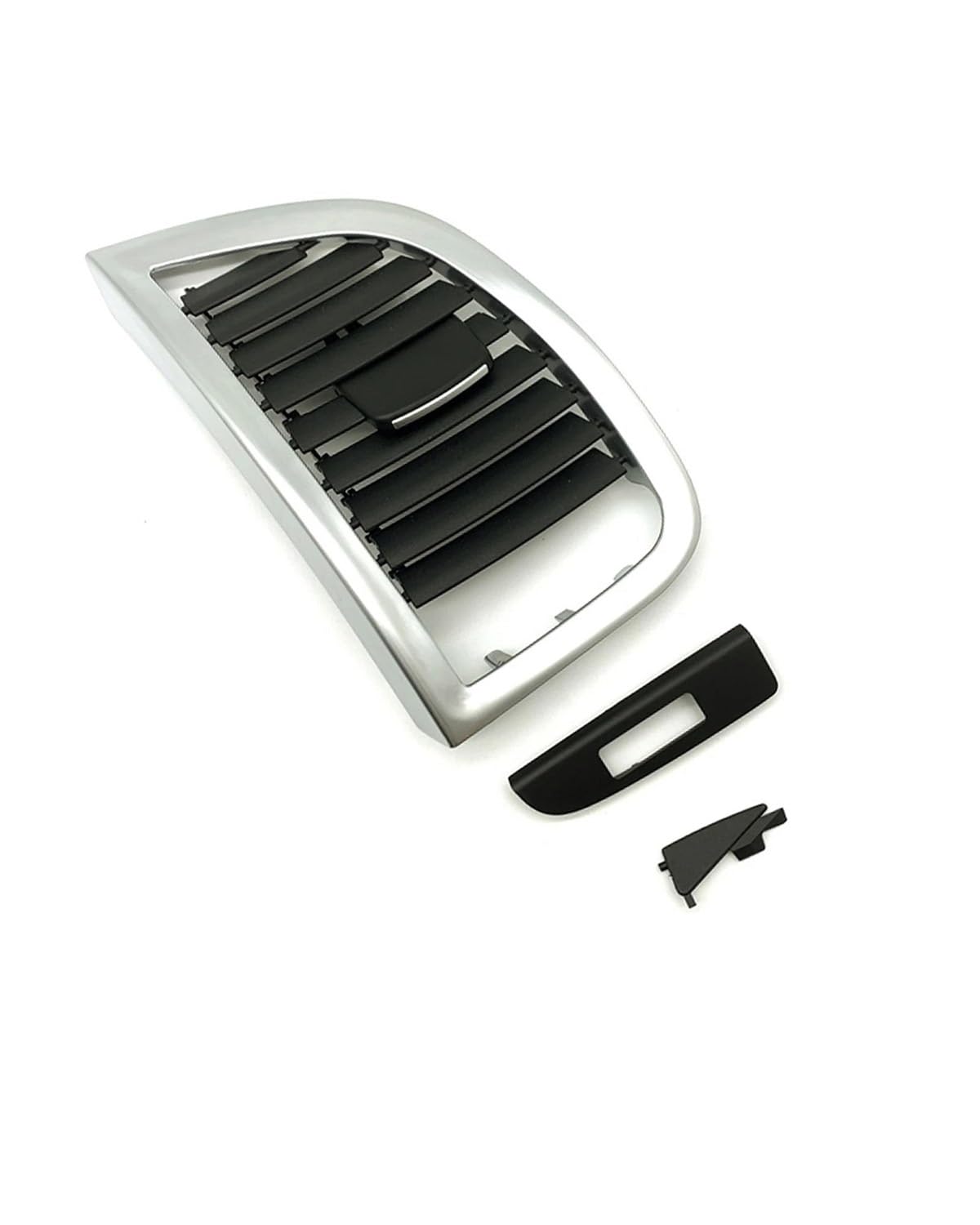 Grille Vent Klimaanlage Für Q7 2006-2015 Armaturenbrett AC Air Vent Grille Abdeckung Panel Auto Innen Armaturenbrett Seite Outlet Kanal Klimaanlage Grill Trim Auto A C Entlüftung(1 x Left Side) von SHUGWA