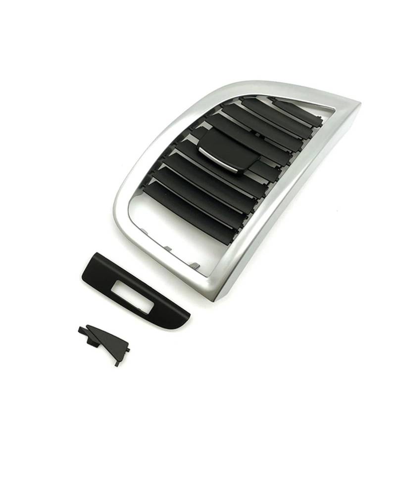 Grille Vent Klimaanlage Für Q7 2006-2015 Armaturenbrett AC Air Vent Grille Abdeckung Panel Auto Innen Armaturenbrett Seite Outlet Kanal Klimaanlage Grill Trim Auto A C Entlüftung(1 x Right Side) von SHUGWA