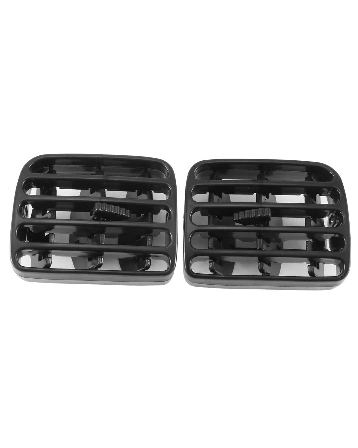 Grille Vent Klimaanlage Für Thalia I 1998–2008 Für Clio II 1998 1999 2000 2001 2002 2003–2006, 1 Paar Auto-Mittelkonsolen-Luftauslass-Luftstrahl-Einlassgitter Auto A C Entlüftung von SHUGWA