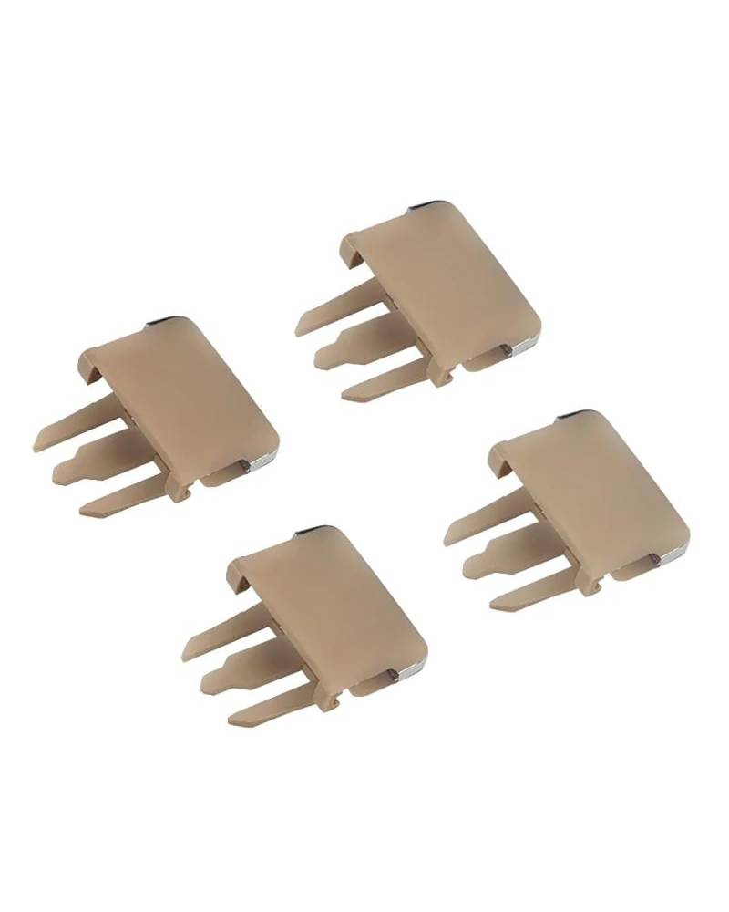 Grille Vent Klimaanlage Für Toyota Für Corolla 4 Stücke Auto Klimaanlage Abdeckung Air Vent Outlet Einstellen Clip Reparatur Auto Klimaanlage Auto Zubehör Auto Klimaanlage Vent(4 PCS Beige) von SHUGWA