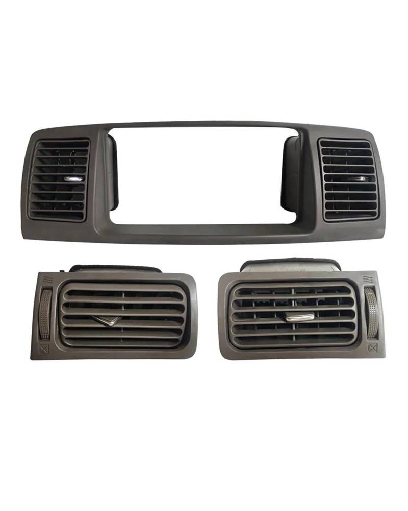 Grille Vent Klimaanlage Für Toyota Für Corolla E120 EX 2003 2004 2005 2006 3 Stücke Auto Armaturenbrett AC Klimaanlage Outlet Vent Panel Kühlergrill Rahmen Radioblende Auto A C Entlüftung von SHUGWA