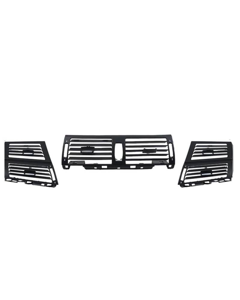 Grille Vent Klimaanlage Für X5 E70 2007 2008 2009-2013 Für X6 E71 E72 2008-2014 Auto AC Air Outlet Vent Grill Rahmen Dash Board Conditioner Abdeckung Auto Klimaanlage Vent(3PCS L-R-Center) von SHUGWA