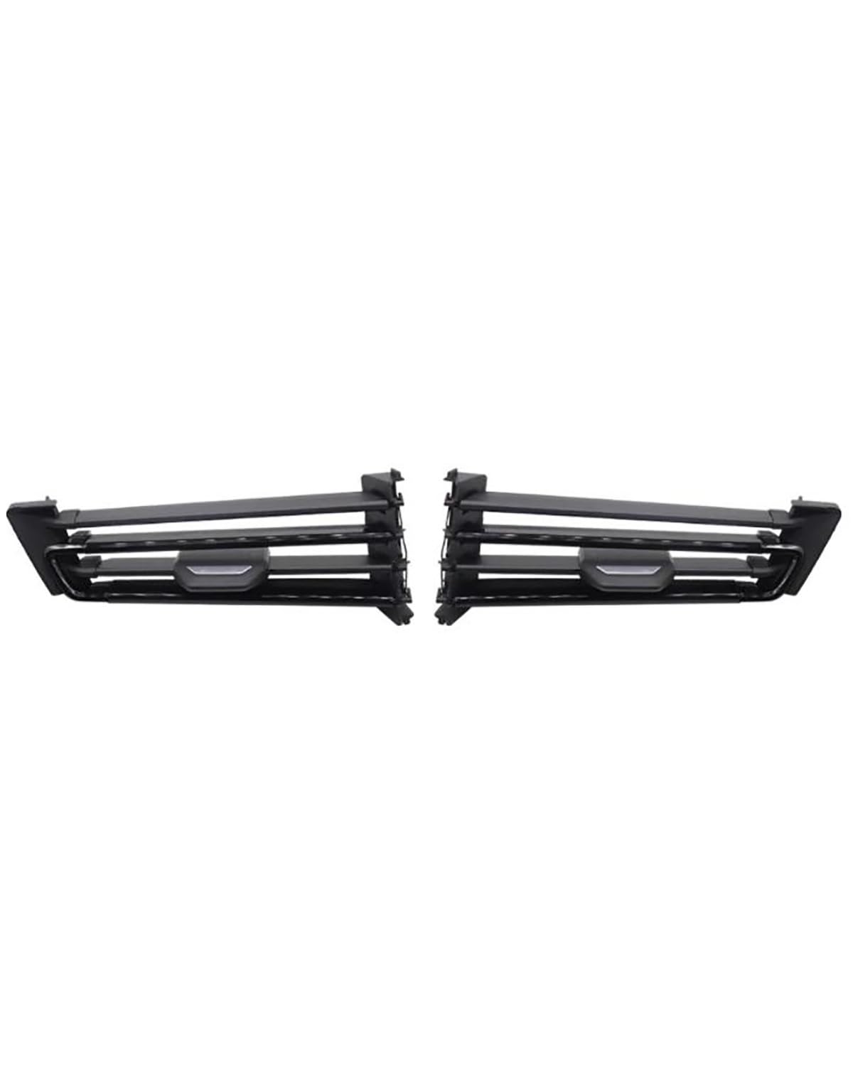 Grille Vent Klimaanlage Für X5 Für X6 Für X7 G05 G06 G07 Auto Links Rechts Klimaanlage Outlet Grille AC Rutsche Clip Outlet Reparatur Kit Zubehör Auto Klimaanlage Vent(Black Set) von SHUGWA