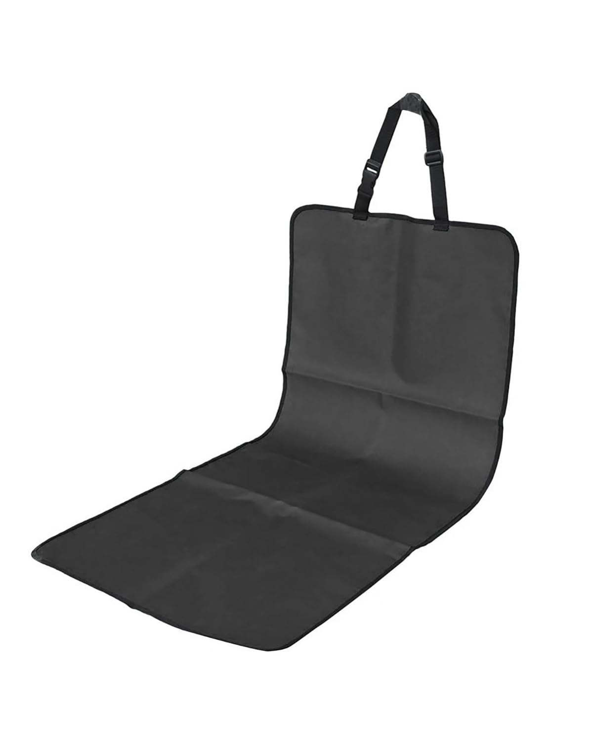 Hundesitz Auto Für Auto SUV Fließheck Auto Innen Zubehör Haustier Auto Für Sitz Abdeckung wasserdichte Katze Hund Matte Automotive Innen Zubehör Verstellbarer Hundeautositz(Black 106x46.5cm) von SHUGWA