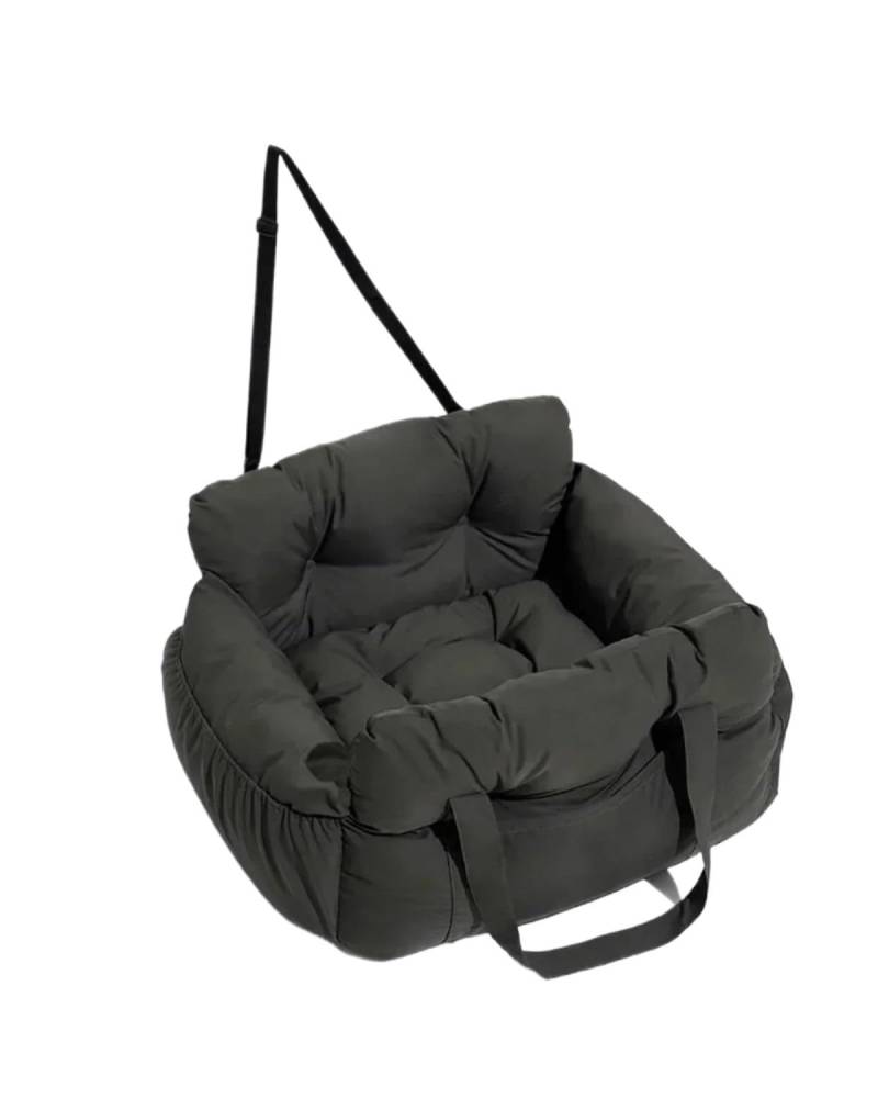 Hundesitz Auto Für Hund Welpen Booster Tasche Tragbare Haustier Reise Für Sitz Tragbare Haustier Reise Auto Für Sitz Verstellbarer Hundeautositz(A,60x50x36 cm) von SHUGWA