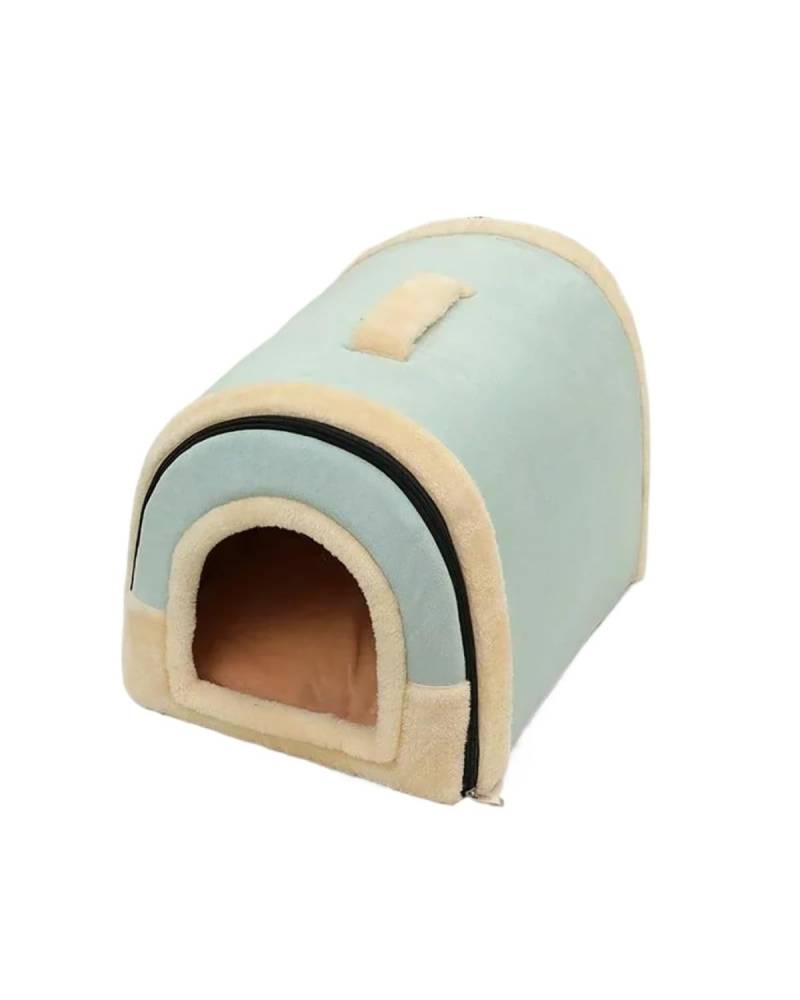 Hundesitz Auto Haustierbett Hundehütte Zwinger Weiches Zelt Für Den Innenbereich Geschlossener Warmer Plüsch-Schlafnestkorb Mit Abnehmbarem Kissen Reisezubehör Hunde Verstellbarer Hundeautositz(H,37X3 von SHUGWA