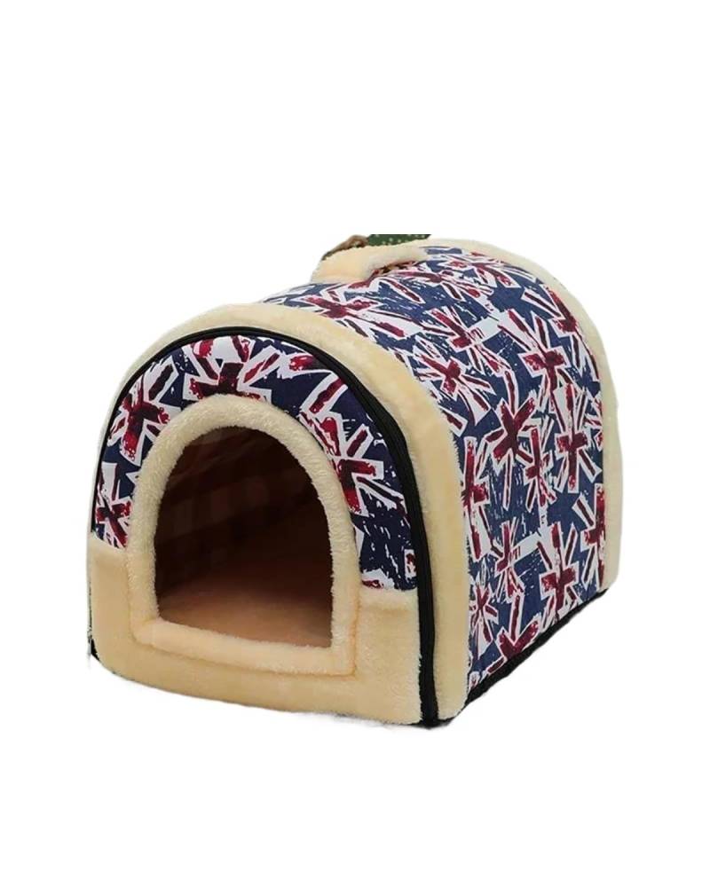 Hundesitz Auto Haustierbett Hundehütte Zwinger Weiches Zelt Für Den Innenbereich Geschlossener Warmer Plüsch-Schlafnestkorb Mit Abnehmbarem Kissen Reisezubehör Hunde Verstellbarer Hundeautositz(W,60X4 von SHUGWA