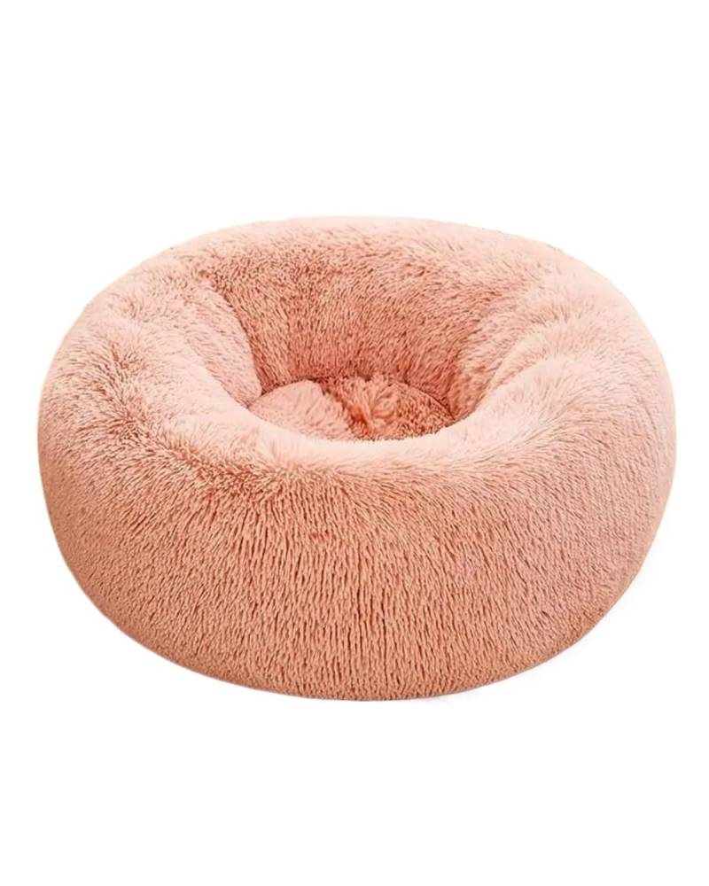 Hundesitz Auto Hundebetten Für Welpen Haustierzubehör Warme Hundebetten Tiefschlaf-Haustierbetten Für Mittelgroße Hunde Sofa Hundebetten Verstellbarer Hundeautositz(Pink,60cm 9KG) von SHUGWA