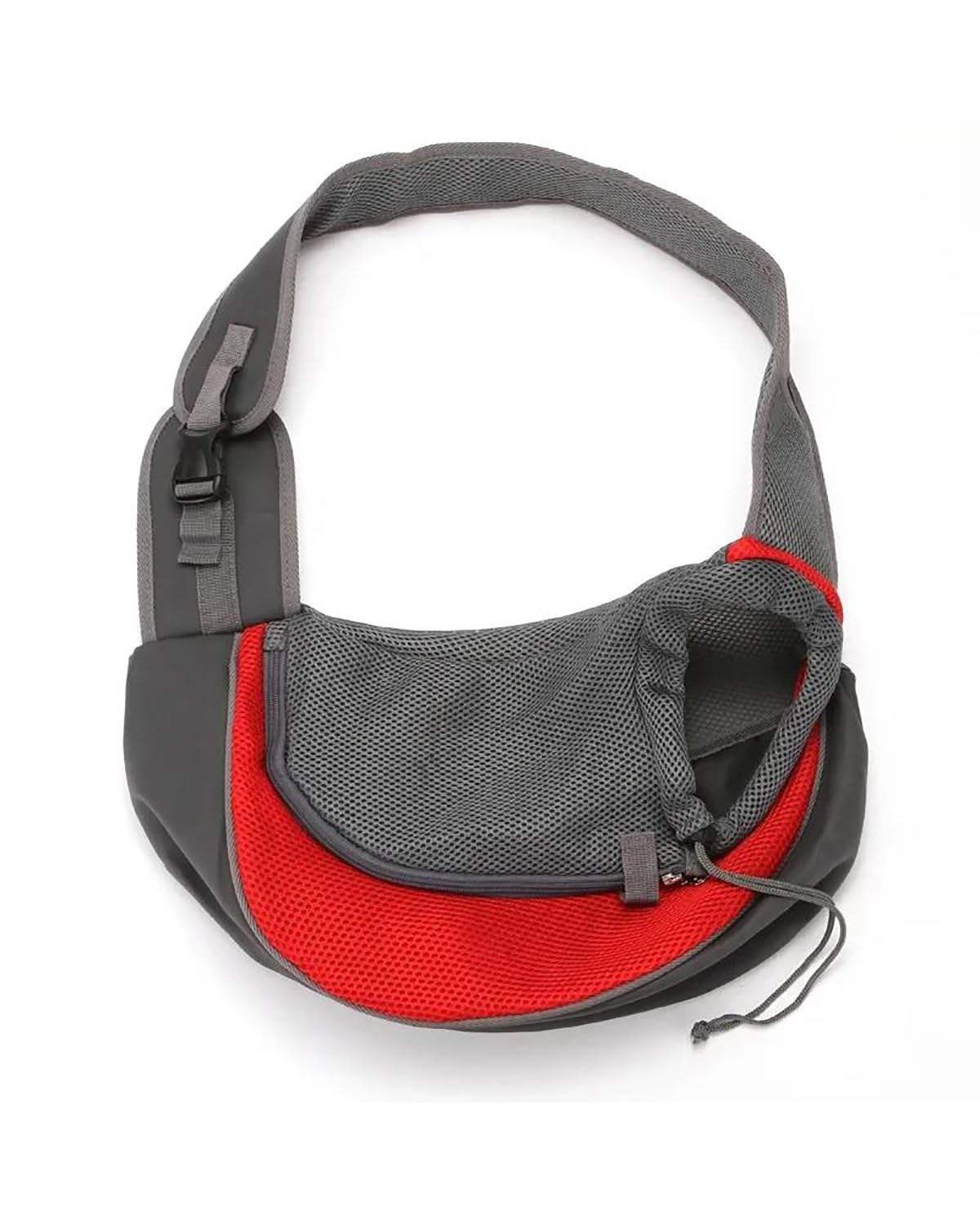 Hundesitz Auto Tragen Von Hunden Katzen Haustieren Hundetaschen Bequem Atmungsaktiv Verstellbar Outdoor-Reisen Welpen Einzelne Schulter-Handtasche Rückentaschen Verstellbarer Hundeautositz(Red,S(35X22 von SHUGWA