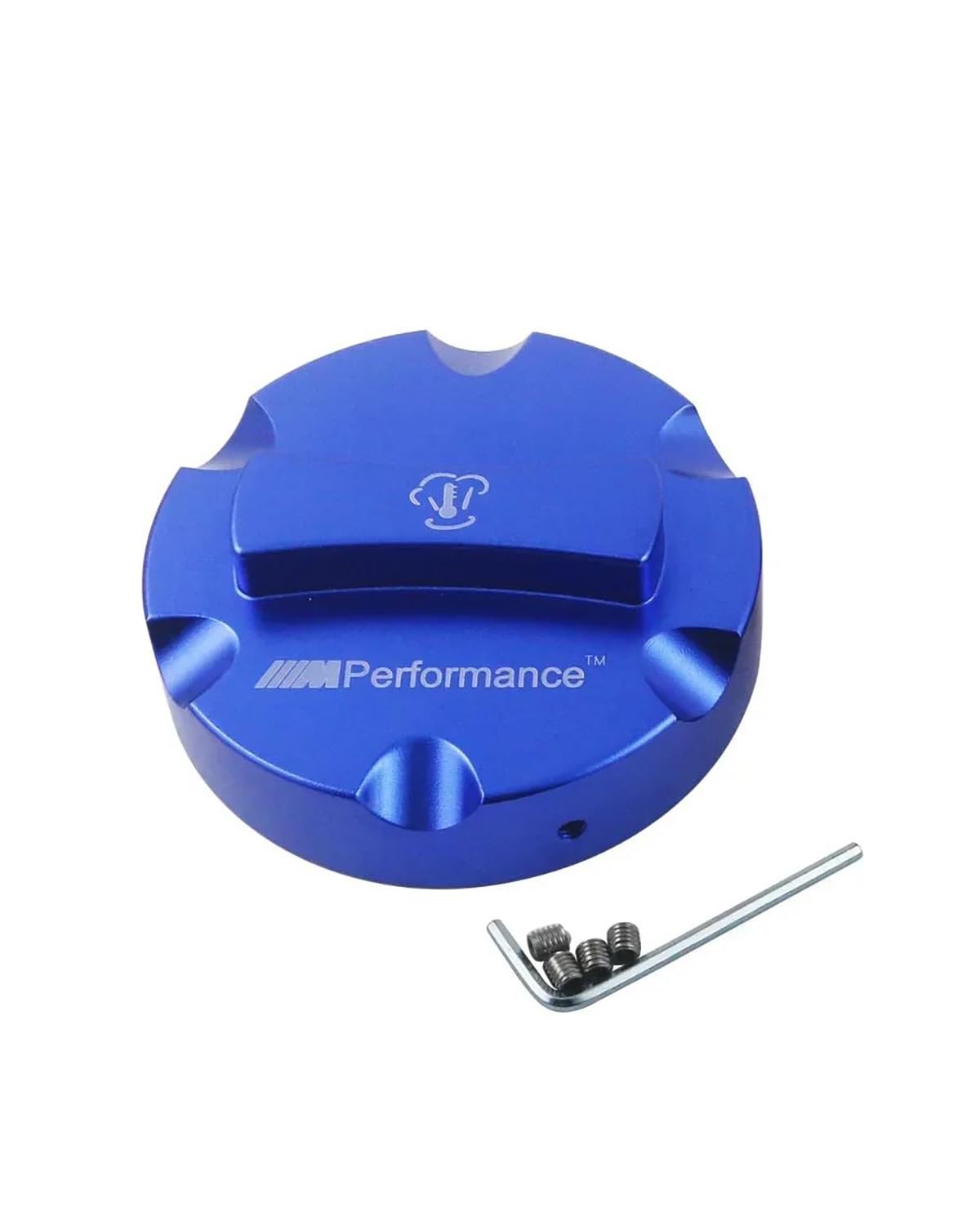 Kühlmittel behälter Deckel Für 3er-Serie 5er-Serie N20 und für Mini 2.0T-Motor Aluminium-Auto-Ölfilterdeckel Wassertankdeckel Kühlerverschluss Deckel(Blue Water Tank Cap) von SHUGWA