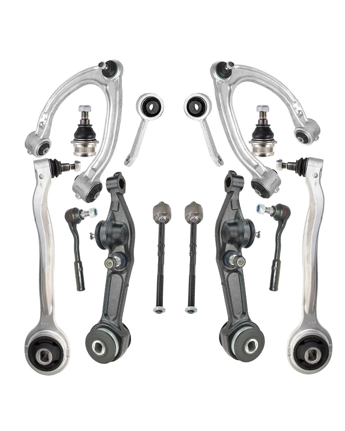 Querlenker Lagern Für Benz Für W220 1998 1999 2000 2001 2002 2003 2004 2005 14 Stücke Front Upper Lower Arme Stabilisator Link Kit Querlenker von SHUGWA