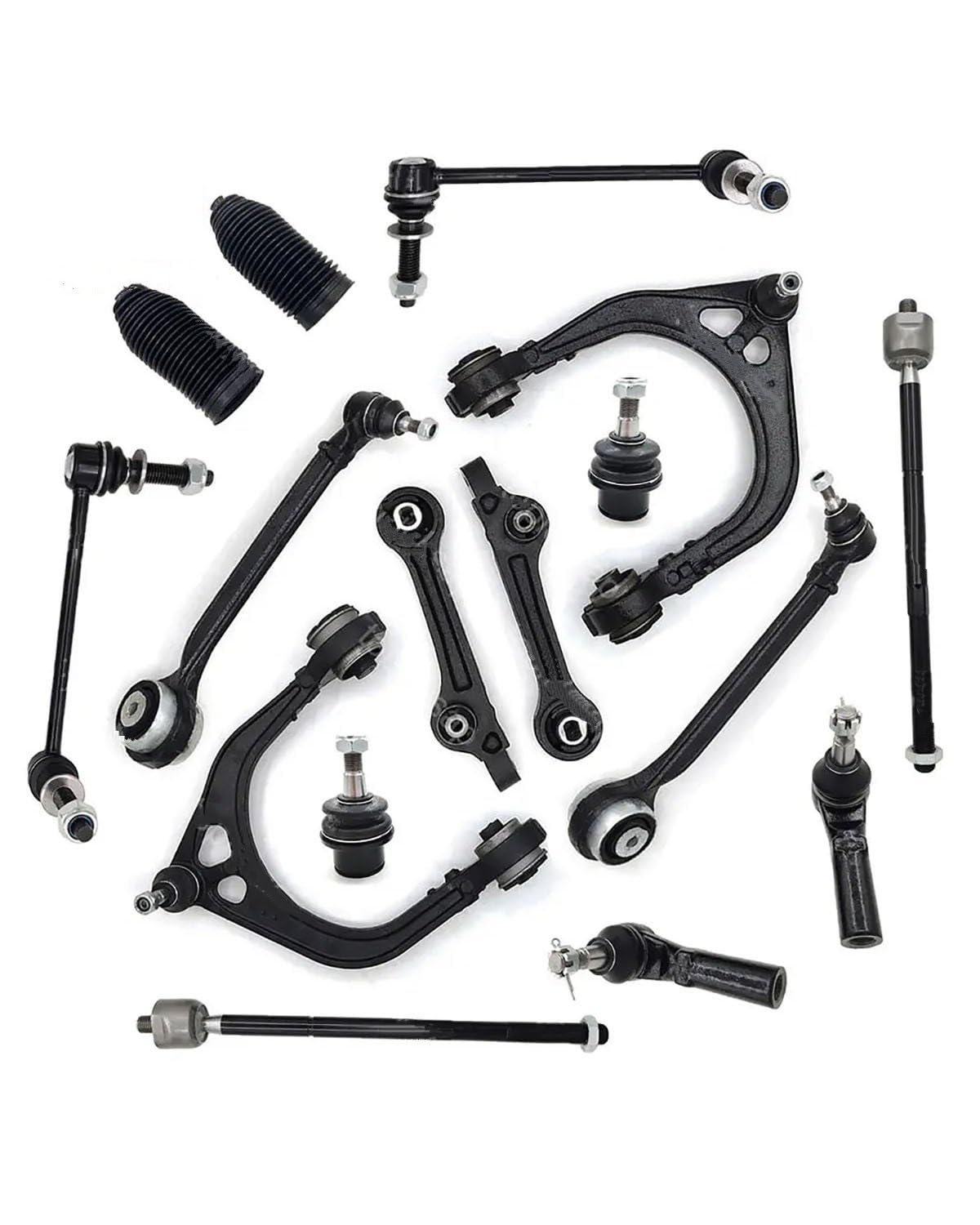 Querlenker Lagern Für Chrysler 300 Für Dodge Für Ladegerät Für Challenger RWD 2015 2016 2017 2018 Front Upper Lower Kugelgelenk Kits 16 Stücke Querlenker von SHUGWA