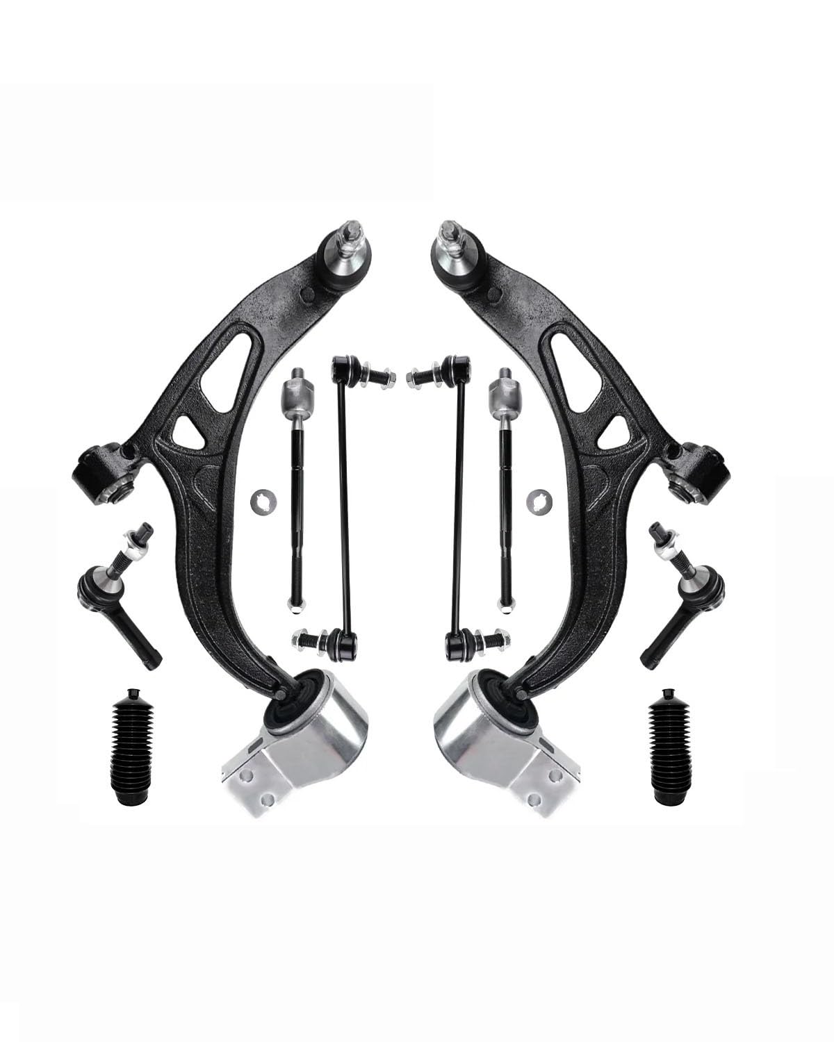 Querlenker Lagern Für Ford Für Explorer 2011 2012 2013 2014 2015 2016 2017 2018 2019 10Pcs Front Lower Stabilisator Link Krawatte Stange Suspension Kit Querlenker von SHUGWA