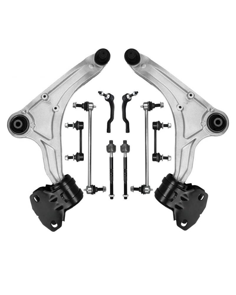 Querlenker Lagern Für Ford Für Fusion 2013 2014 2015 2016 2017 Front Lower Stabilisator Link Spurstangenkopf 10 Stücke Suspension Kits Querlenker von SHUGWA