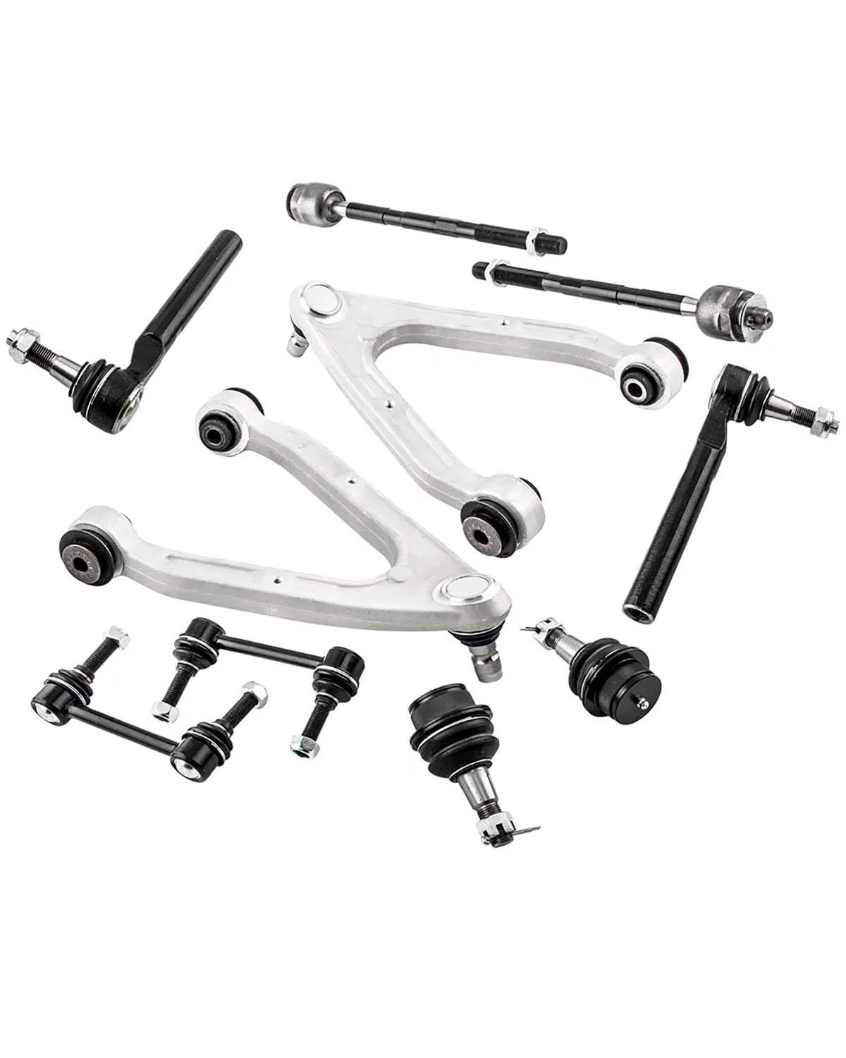 Querlenker Lagern Für Hummer Für H3 2007 2008 2009 2010 10x Front Querlenker Kugelgelenk Spurstange Sway Bar Link L & R Querlenker von SHUGWA