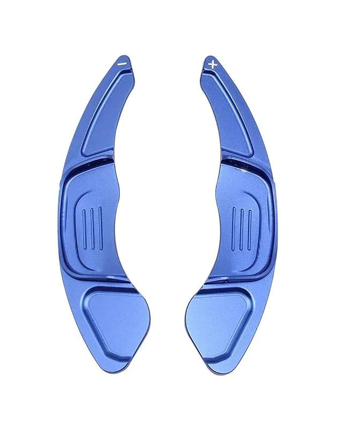 Schaltwippen 2Pcs Rad Aluminium Schaltwippen Für Golf 7 2015-2019 Für GTI R Für MK7 Auto Lenkrad Schaltwippen Lenkrad Schaltwippen(Blue) von SHUGWA