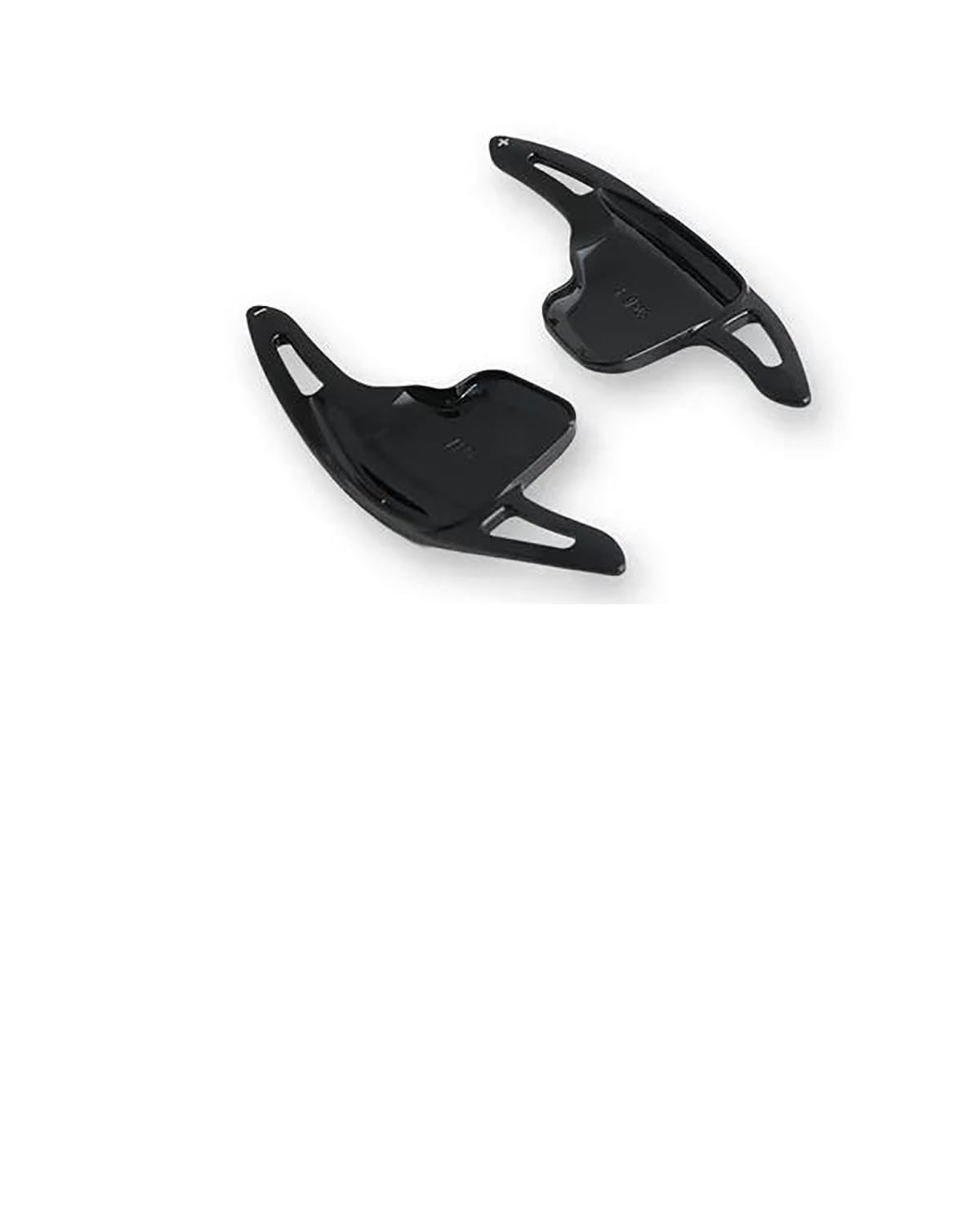 Schaltwippen Für 1 Für 2 Für 3 4 5 6 7 Serie Für X1 Für X4 Für X6 Für X5 I8 Carbon Faser Auto Lenkrad Paddle Shifter Verlängerung Lenkrad Schaltwippen(Piano Black) von SHUGWA