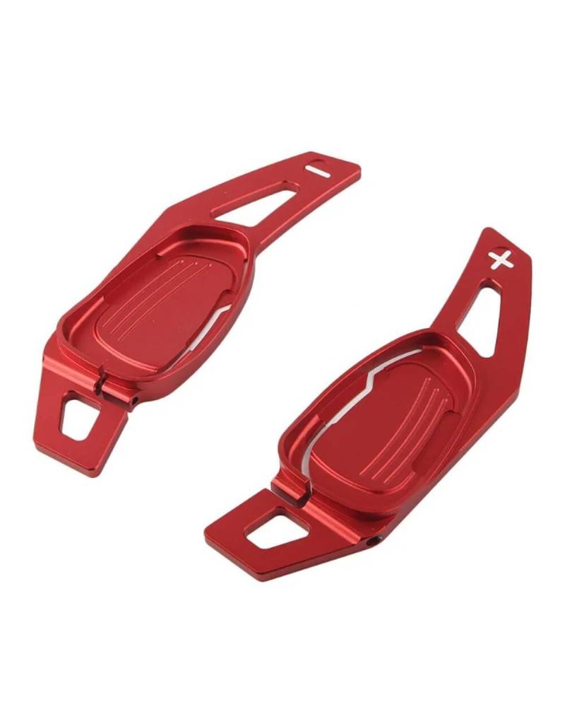 Schaltwippen Für A5 Für S5 Für S3 Für S6 Für SQ5 Für RS3 Für RS6 Für RS7 Aluminium Auto Lenkrad Schaltwippe Lenkrad Schaltwippen(Red) von SHUGWA