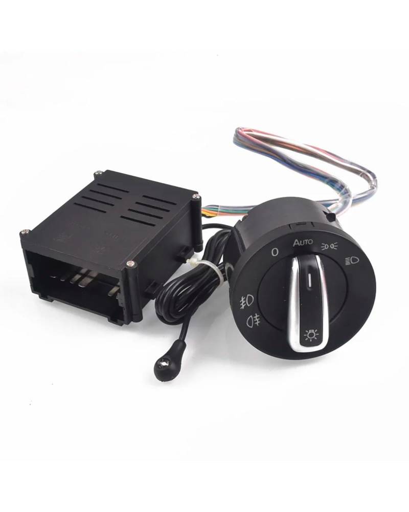 Scheinwerferschalter Auto Für Transporter Scheinwerfer Auto Chrom Lichtschalter Auto Lampe Sensor Licht Auto Scheinwerfer Lichtschalter von SHUGWA