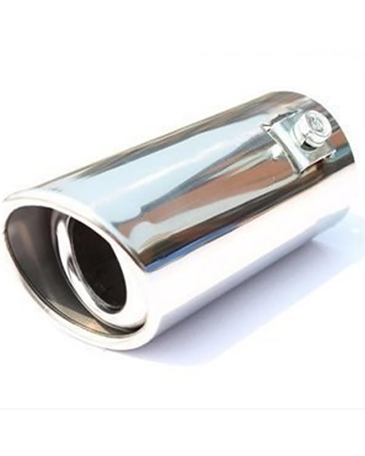 auspuff endrohr Auspuffrohrspitze Auto Auto Stahl Edelstahl Trim Endrohr Für Auspuffendrohre Düsen Silent Car Exhaust Edelstahl Auto Auspuff Endrohr(Bevel) von SHUGWA