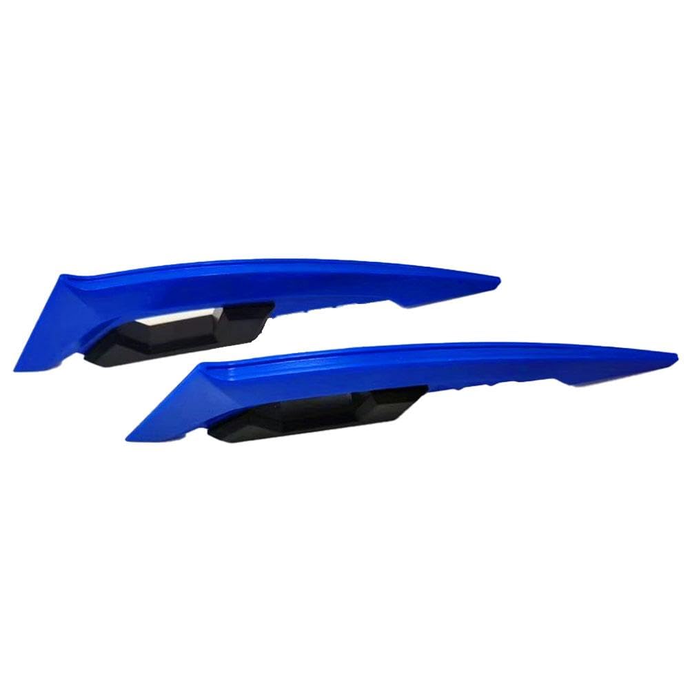 2 x universeller Motorrad-Winglet, aerodynamischer Spoiler, dynamische Flügeldekoration für Motorrad, Aufkleber, Roller von SHYKNYU