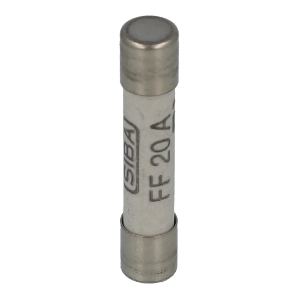 70-125-40/20A | SIBA FUSE, CARTRIDGE, VERY FAST ACTING, 500 V, 6.3MM X 32MM, 1/4" X 1-1/4", 70-125-40 SERIES, 1A von SIBA