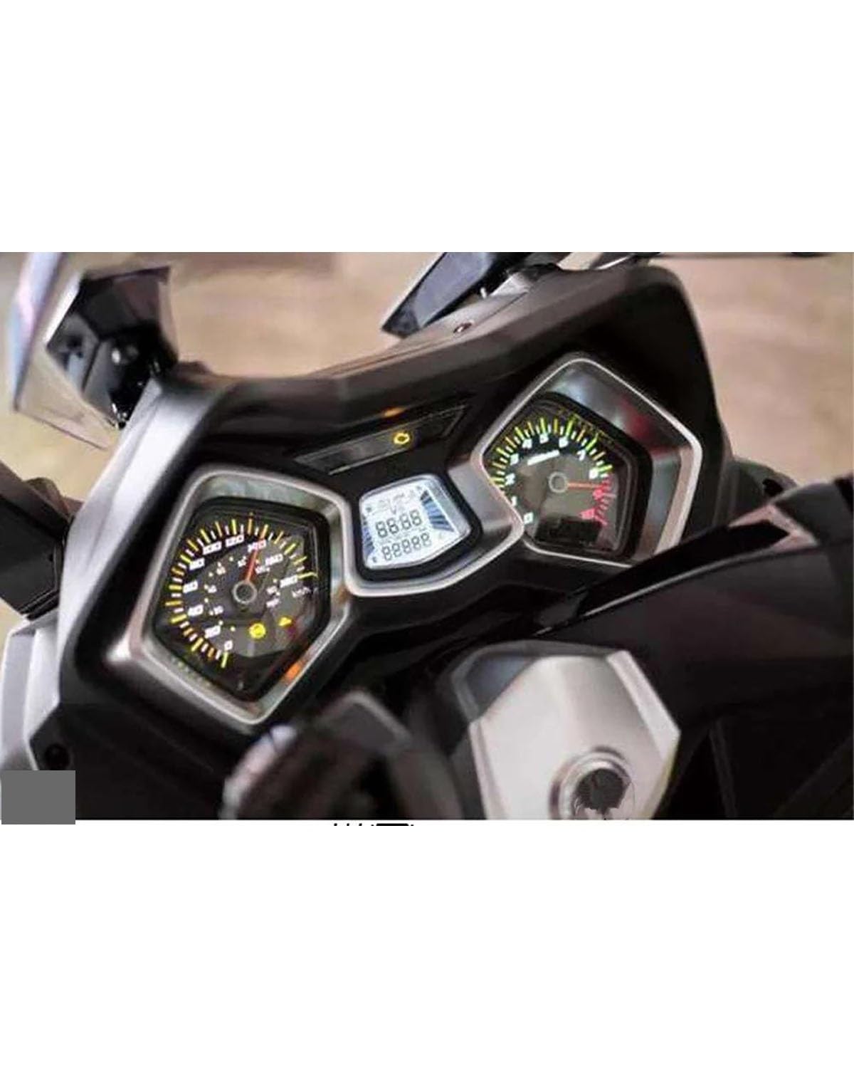 Cluster Displayschutz Für SYM Für Joymax Für Z300 Für Z 300i ABS Motorrad Screen Protector Instrument Tacho Cluster Scratch Schutz Film(5 Pieces) von SIBOUOU