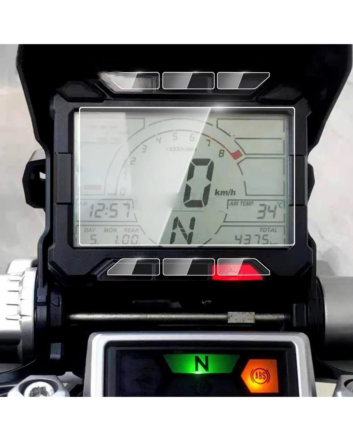 Cluster Displayschutz Für Xadv750 Für XADV 750 Für X-ADV 750 XADV Motorrad TPU Instrument Tacho Schutz Film(2 Pieces) von SIBOUOU