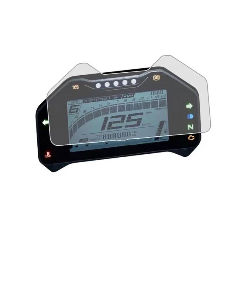 Cluster Displayschutz Für Yamaha FZ-10 Für FZ10 Für MT-10 Für MT10 2 stücke Motorrad Scratch Cluster Screen Dashboard Instrument Film Schutz von SIBOUOU