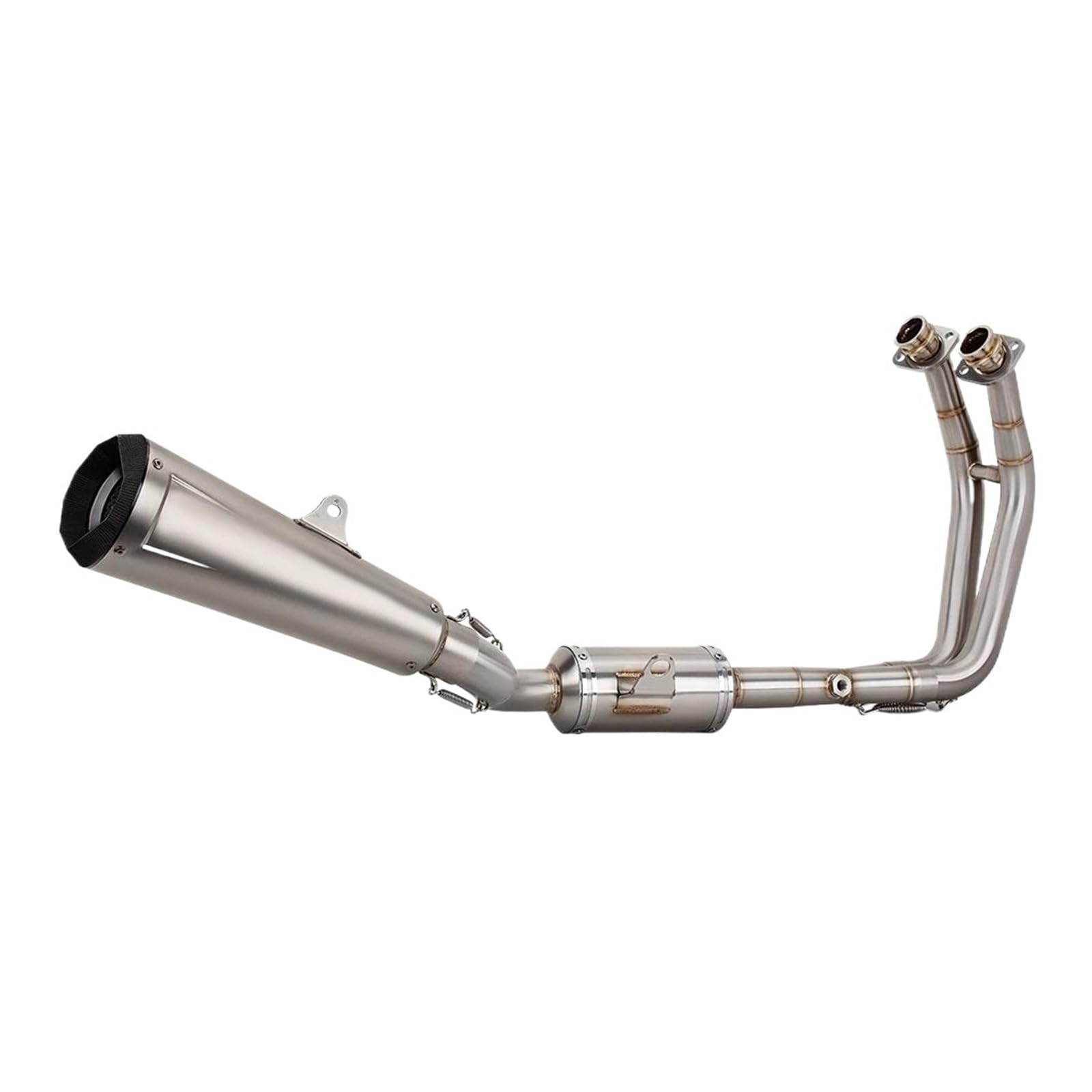 Motorrad-Endschalldämpfer Für Suzuki GSX8R GSX-8S GSX 8R 22-24 Motorradauspuff Escape Full System Modify Front Link Pipe Connect Schalldämpfer Slip On Racing von SIBOUOU