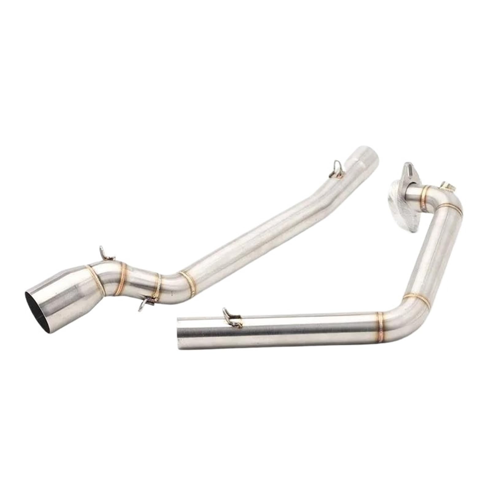 Motorrad-Endschalldämpfer Für Suzuki GSXR150 GSX150R GSX S150 GSX-S150 Motorradauspuff Escape Modify Front Link Pipe Slip On 51mm Schalldämpfer(Type-A) von SIBOUOU