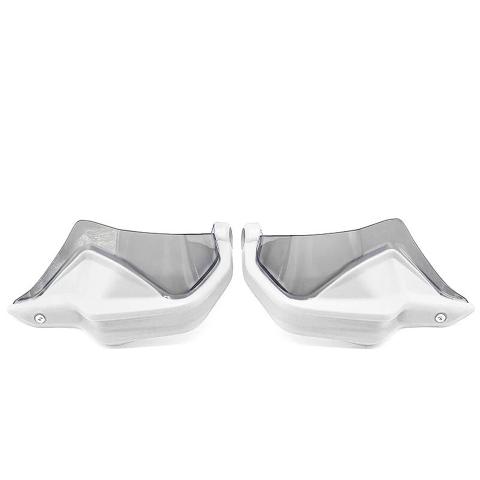 Motorrad Handschutz Für CB750 CB 750 CB750 Hornet 2023 2024 Motorrad Zubehör Handprotektoren Schild Schutz Windschutzscheibe Hand Wind Schutz(White Grey Set) von SIBOUOU